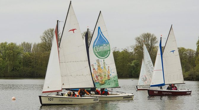 Jollensegeln am Samstag, 13. Juni 2026, auf dem Unterbacher See